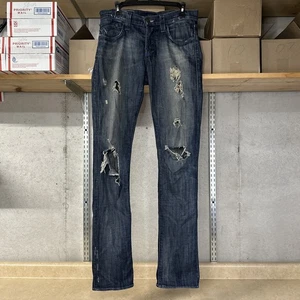 Rock & Republic Button Fly Jeans Herren 32 (33x35) Heavily Distressed - Bild 1 von 10
