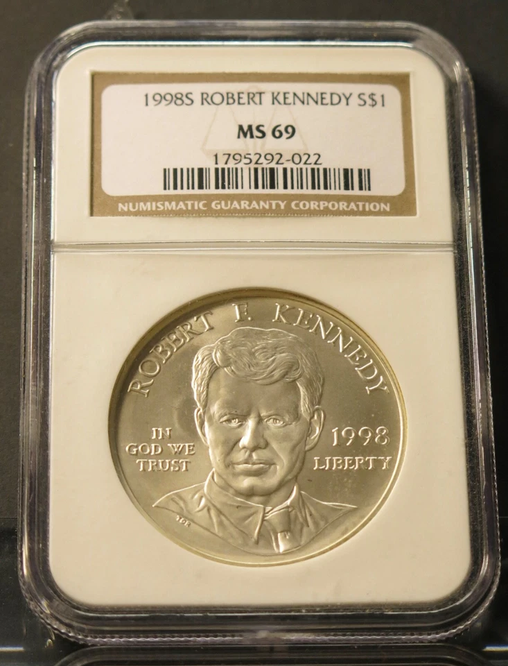 1998  S  ROBERT KENNEDY. MS 69. NGC - Image 1 of 1