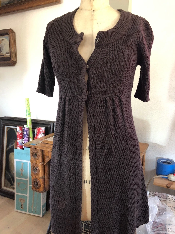 Forever 21 Brown Cardigan Sweater Women's Size S - Image 1 of 4