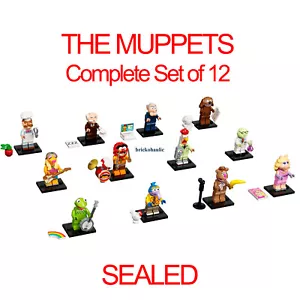 Lego The Muppets Series Minifigures 71033 - Complete Set of 12 - 🔥 IN HAND 🔥 - Picture 1 of 3
