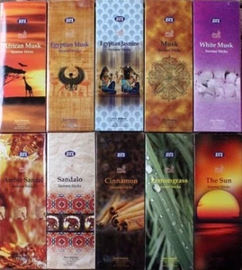 20 - 200 Sticks ASRA Incense CHOOSE / MIXED SCENTS HEX Bulk Floral Musk Sandal   - Picture 1 of 1