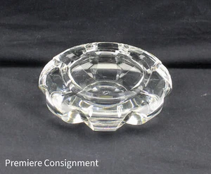 Vintage St. Louis Crystal France Heavy Crystal Cigar Ashtray - Picture 1 of 10
