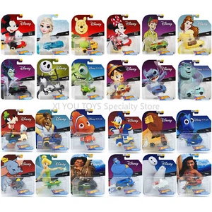 Hot Wheels Disney Pixar Frozen Mickey Mouse 1:64 Scale Character Car Boy Toys - Picture 1 of 34