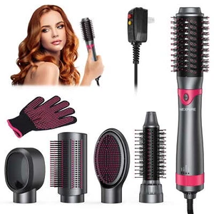 NEXPURE 5 en 1 Aire Caliente Secador de Pelo Set de Cepillos Plancha Rizador Fluffer - Imagen 1 de 4