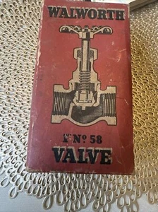 Walworth Bronze No 58 Globe Valve Vintage With Original Box 125 Made In USA - Picture 1 of 5