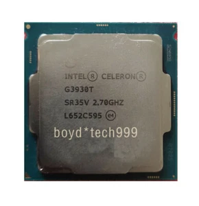 Intel Celeron G3930T Dual-Core CPU 2.7GHz SR35V LGA 1151 2700 MHz Processor - Picture 1 of 4