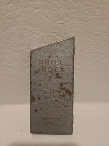 Vintage ST Paul Drill Index 1/16 To 1/4 By 1/64 USA 🇺🇸 GTD - Picture 1 of 7