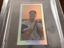2010 eTopps T206 Tribute 275/749 Roger Maris #31 N.Y. Amer.