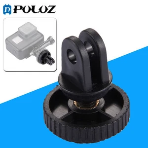 PULUZ 1/4 inch Screw Tripod Mount Adapter For GoPro /DJI Sports Cameras - Picture 1 of 6