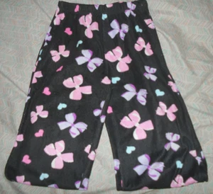 Girls Size 8 Hair Bow's Pajama Pants - Picture 1 of 1