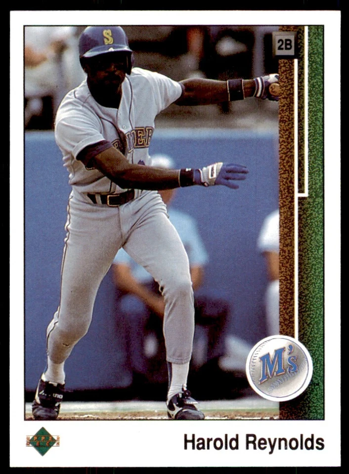 1989 Upper Deck Harold Reynolds Baseball Cards #249 - Image 1 of 2
