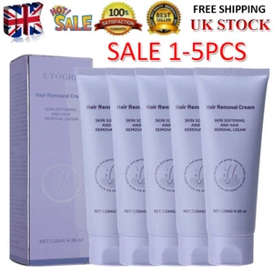 Hair Removal Cream Painless Stop Hair Growth Inhibitor Remover Permanent UK - Picture 1 of 27