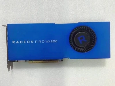 AMD Radeon Pro WX 8200 8GB HBM2 4 x Mini Display Port Graphics Card WX8200 - Image 1 of 4