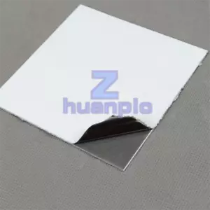 2pcs NEW 7075 Aluminum Al Alloy Shiny Sheet 1mm * 100mm * 100mm - Picture 1 of 1