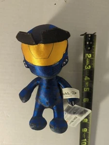 NEW HALO Blue Spartan 8" Small Plush Stuffed Doll NWT Bandai Namco - Picture 1 of 7