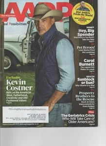 August / September 2020 AARP Magazin Kevin Costner - Bild 1 von 1