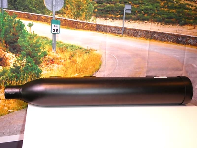 Indian Muffler Scout Bobber Negro ASM Inferior Derecha 1262907-266 Se Adapta a 2018-2022 X2 Foto 1 de 4