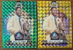 EARL CAMPBELL 2024 MOSAIC HALL OF FAME 298 GREEN & YELLOW MOSAIC PRIZMS!! - Picture 1 of 2