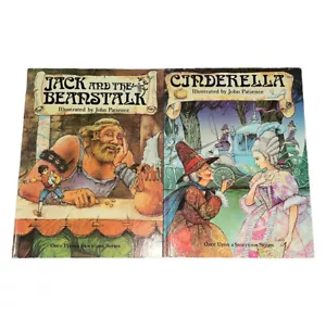 Cinderella & Jack And The Beanstalk Hardcover John Patience Lot of 2 Books 1993 - Imagen 1 de 4