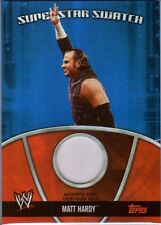 WWE Matt Hardy 2010 Topps BLUE Superstar Swatch Relic Card DWC1