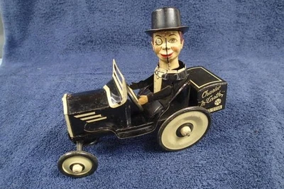 Cochecito de gasolina Marx Charlie McCarthy juguete de hojalata cuerda Foto 1 de 4