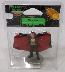 2007 Lemax Spooky Town Collection Vampire 2.5" Scale Figurine New in Package - Picture 1 of 2