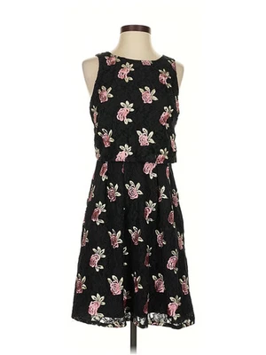 Vestido informal negro para mujer Elle 4 Foto 1 de 4