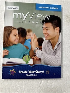 My View Literacy Create Your Story Grades K - 5 Savvas Assessment Overview - Picture 1 of 4