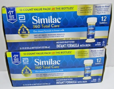 Fórmula infantil lista para usar Similac 360 Total Care 2 fl oz, 24 quilates Foto 1 de 4
