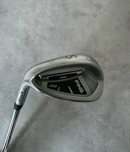 Left Hand Ping i20 Sand Wedge, Red Dot, Stiff Flex Ping CFS Shaft - Picture 1 of 5