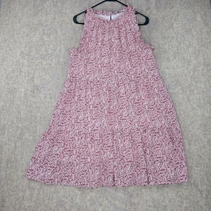 Staccato Womens Floral Sleeveless Dress Red/White Size M Polyester Fit & Flare - Picture 1 of 8