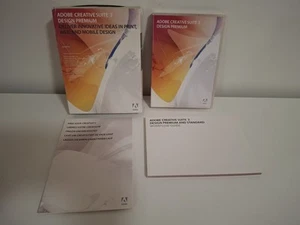 GENUINE ADOBE CREATIVE SUITE 3 DESIGN PREMIUM w/product key MACINTOSH 3 DISCS - Picture 1 of 8