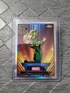 2025 Topps Chrome Marvel Gwen Stacy Anniversaries #MA-7 - Bild 1 von 2