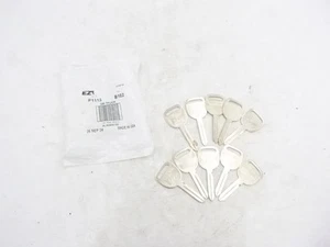 10 Pack Ilco Nickel Plated Automotive Key B102 P1113 for GM Trucks - Picture 1 of 3