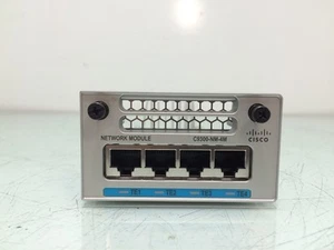 Cisco C9300-NM-4M Catalyst C9300 Series 4-Port mGIG Network Module - Bad LED - Afbeelding 1 van 4
