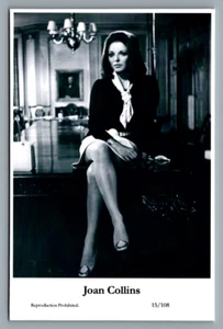 Joan Collins (C) Swiftsure 2 Cartoline anno 2000 stampa moderna 15/108 e 15/109 - Foto 1 di 3