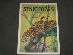 1929 AUGUST ST. NICHOLAS MAGAZINE - ILLUSTRATIONS, STORIES & ADS - B 5049 - Imagen 1 de 5