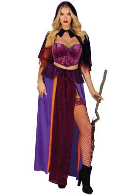 Leg Avenue Womens Black Magic Babe Hocus Pocus Costume - Image 1 of 4