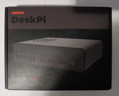 Deskpi Pro 2.5 SATA HDD/SSD NAS Storage Kit for Raspberry Pi 4 Set-Top Box - Image 1 of 3