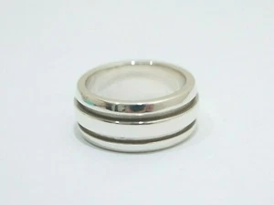 Tiffany & Co. Sterlingsilber Atlas Nut breiter Ring Größe 5,5" - Bild 1 von 5