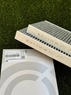 Genuine BMW G05 X5 Microfilter Activated Charcoal 64115A1BDB6 X6 G07 X7 G30 550 - Image 1 of 4