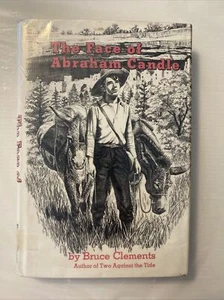 1969 The Face Of Abraham Candle by Bruce Clements 1st Printing  Vintage - Picture 1 of 8