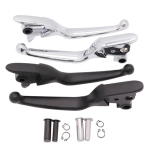 Left/Right Clutch Hand Lever For Harley Touring and Trike Models FLHR and FLHRC - Foto 1 di 12