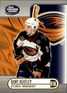 2003-04 Pacific Calder Atlanta Thrashers Hockey Card #3 Dany Heatley