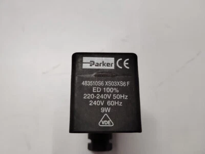 BOBINA SOLENOIDE ELÉCTRICA PARKER 483510S6 XS03XS6F Foto 1 de 4