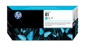 Original HP 81 Cyan Druckkopf & Reiniger C4951A für DesignJet 5000/5500 - Neu 2023 - Bild 1 von 6