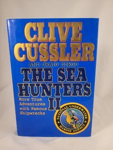 THE SEA HUNTER 2 by CLIVE CUSSLER AND CRAIG DIRGO Hardcover Dust Jacket - Picture 1 of 5