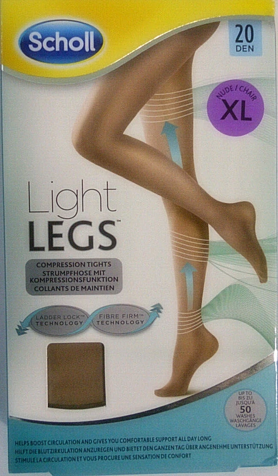Scholl Light Legs Strumpfhose 20 Den Größe XL Farbe NUDE - Bild 1 von 1