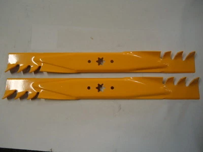 2 OEM Cub Cadet RZT42 Extreme Mulching Blades 742-0616-X 942-0616-X 942-0616 - Image 1 of 4