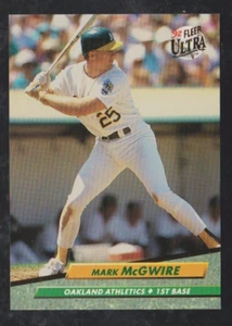 BUY 4, GET 2 FREE 1992 FLEER ULTRA BASEBALL PICK YOUR STAR NMMT * FREE SHIP * - Picture 1 of 1